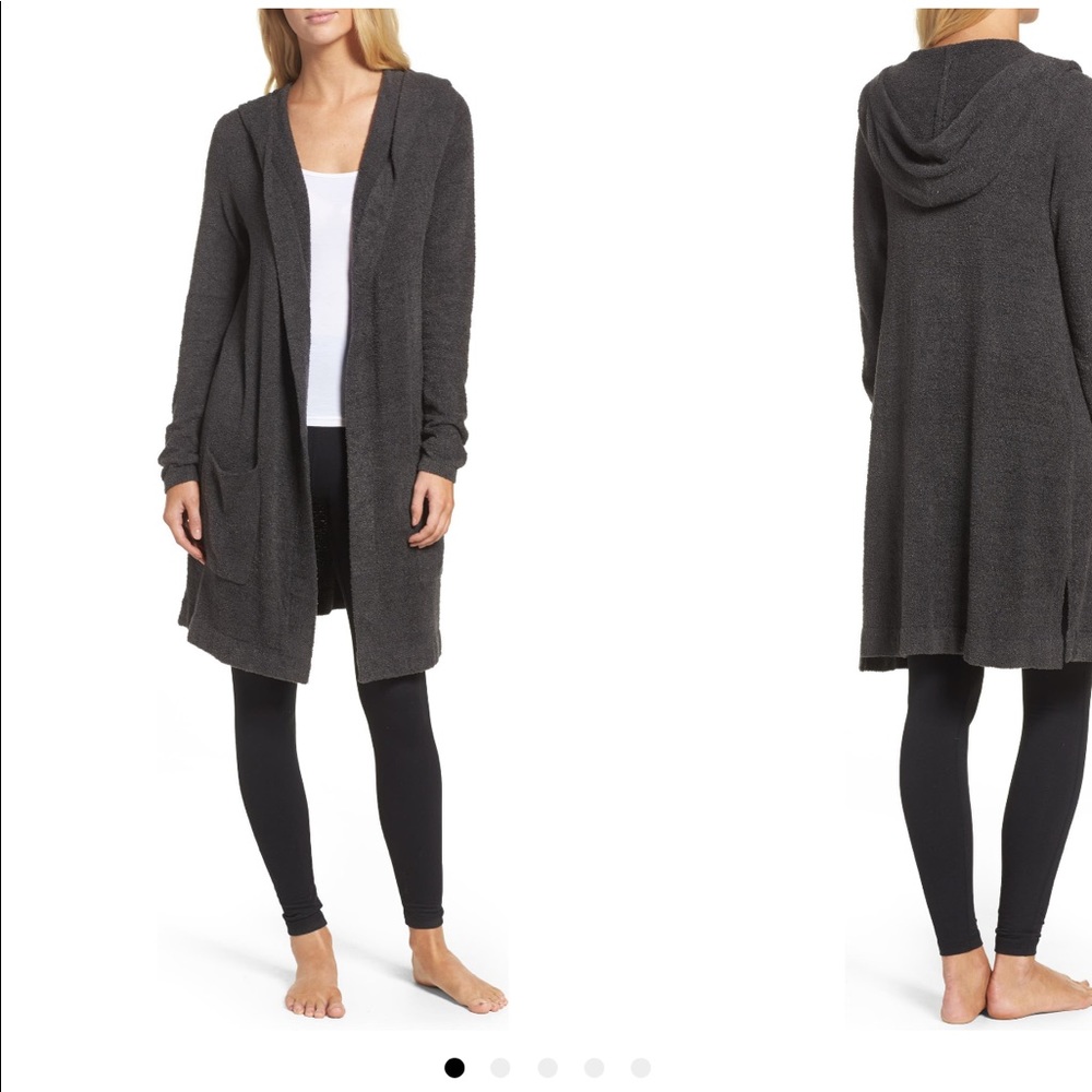 Barefoot Dreams cozy hooded sweater